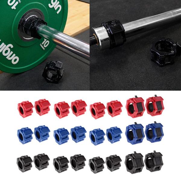

magideal 1 pair olympic size barbell clamp collar dumbbell clip at home gyms