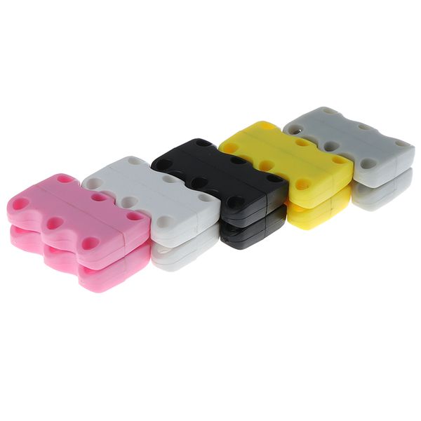 

5colors 1pair mini strong quick easy magnetic shoelaces for sneakers shoes buckles closure no tie shoelace buckle, Black