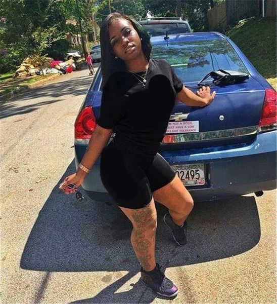 

letter printed shorts outfits short sleeve t-shirt + shorts 2 piece women set brand designer tracksuit t shirt sportswear suit clothes, White