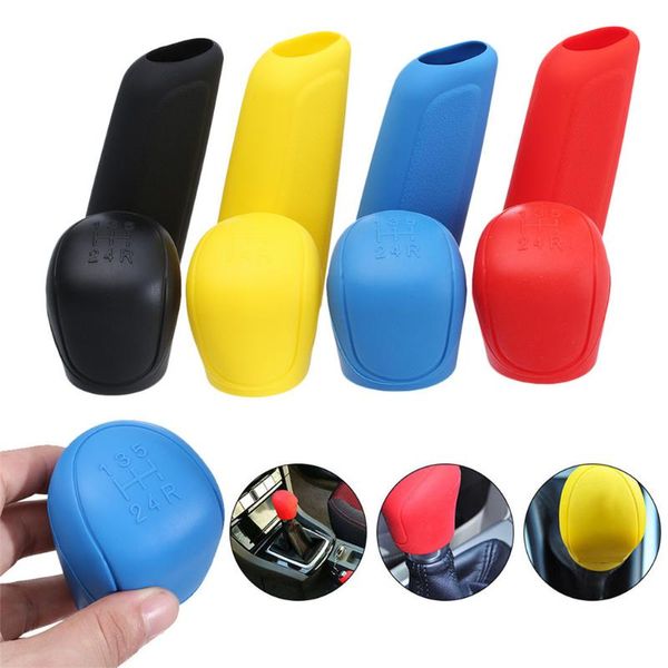 

car rubber handbrake shift gear knob cover for hnd3 veloster i10 lpi 30blue r cee ix tucson ix35 verna santa fe accent