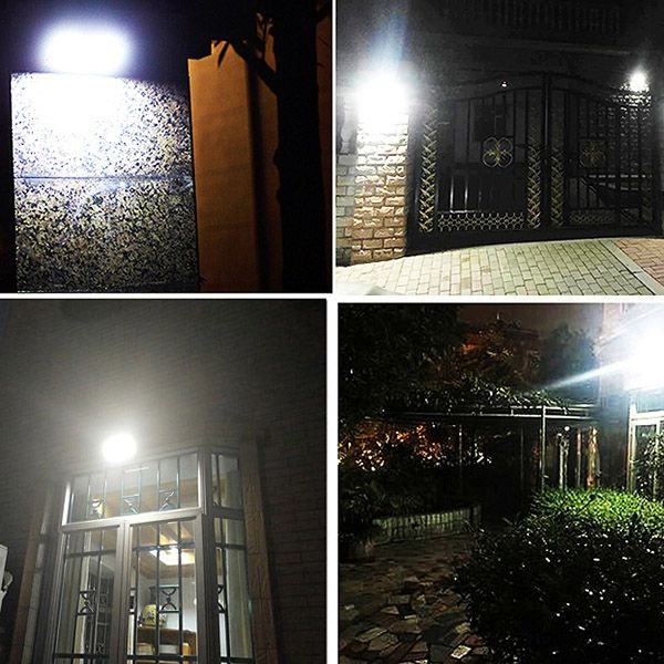 

fangtexi 20led трехсторонний солнечный настенный светильник