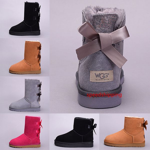 

2019 wgg classic australia winter boots for women chestnut black grey blue pink designer snow boots womens ankle boots size 5-10