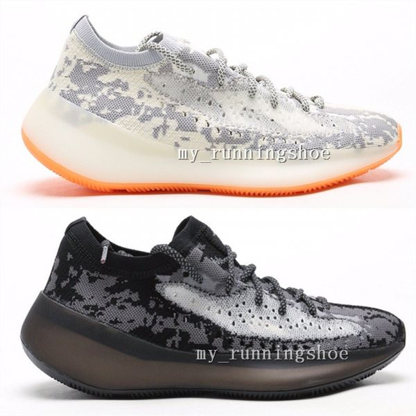 

new kanye west v3 alien mens running shoes boot v3 mesh breathable trainers designer shoes 5-12 ing, White;red