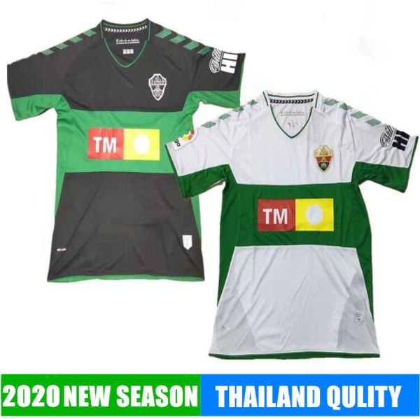 

2019 2020 cf elche soccer jerseys lolo ivan sanchez s. kaba dani calvo ramon folch ferriz custom 19 20 home away football shirt calcio, Black;yellow