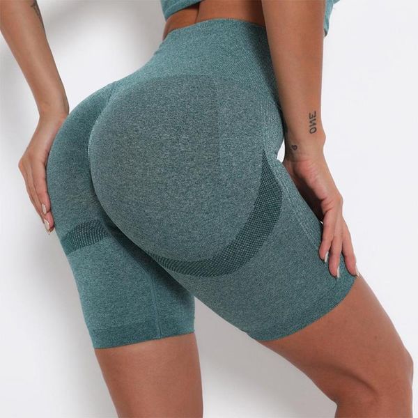 

yoga outfits workout shorts seamless high waisted gym athletic female sports compression fitness tights striped 2021, White;red