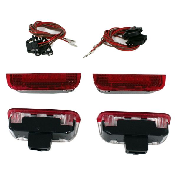 

4 pcs error 18 led door warning light with cable 3ad 947 411 for vw golf 5 6 jetta mk5 mk6 cc tiguan passat b6 3ad 947 411
