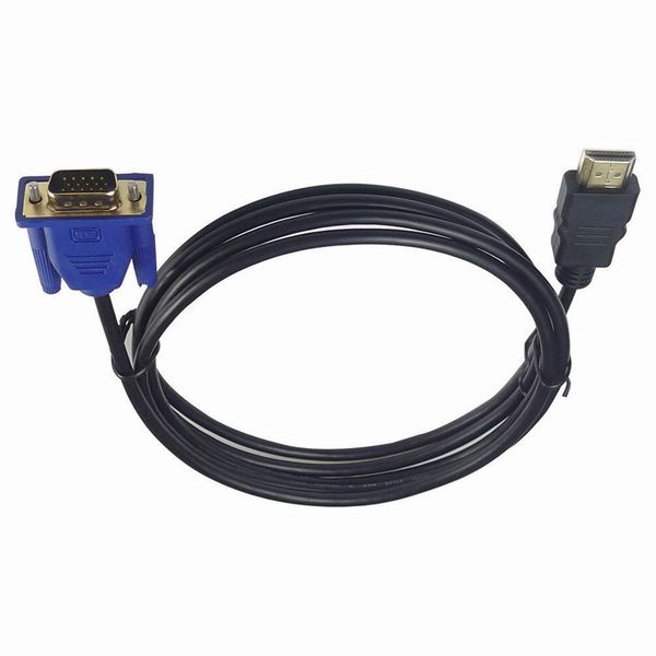 

3m 1080p hd with audio adapter to cable for computer htmi output into vga tv y10