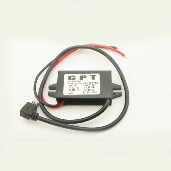 

dc-dc преобразователь 12v в 5v 3a шаг вниз питания модуля micro usb автомобиля преобразователь высокого качества