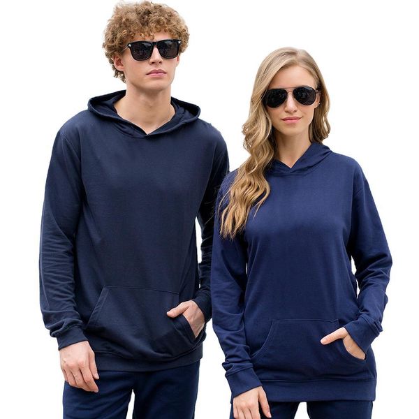 

spot new european and american mens sweater head print pullover long sleeve youth popular loose hooded collar daily, Black