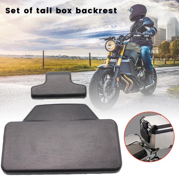 

motorcycle trunk luggage case tail box rack backrest passenger backrest back pad rear saddlebag motorcycle accessories