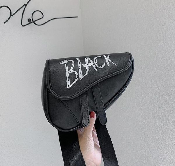 

2020 fashion saddle bag crossbody women shoulder bags with letter summer beach bag ph-rg2061633
