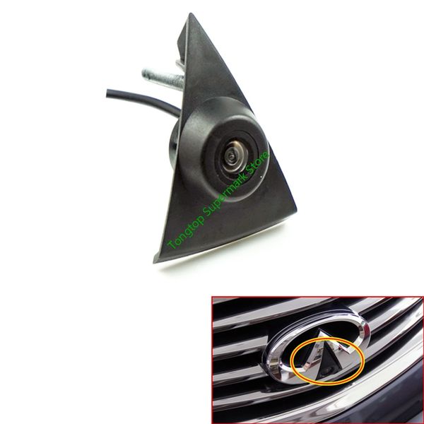 

waterproof night vision ccd car front view parking camera for infiniti 2014-2015 frim installsation in the