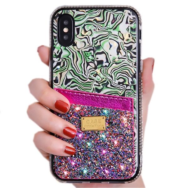 

bling bling diamond rhinestone glitter чехол для телефона iphone 11 pro x xr xs max 8 7 6 plus se 2020 жесткий каркас роскошный чехол creadi