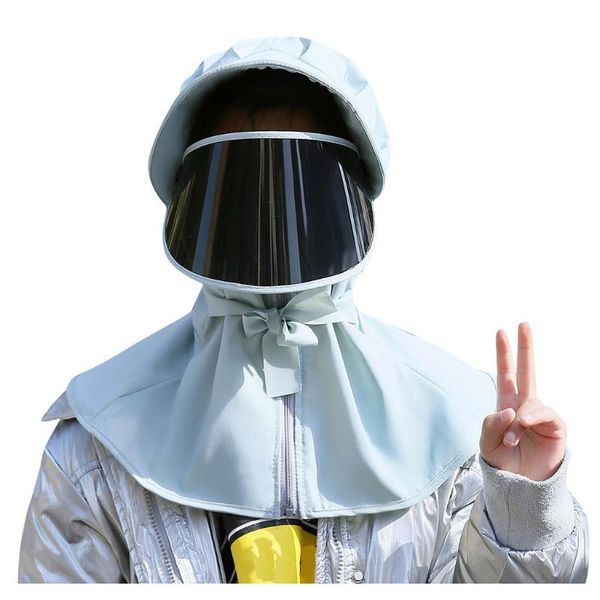 

kancoold boys and girls dustproof and uv protection hat sun hat baby solid color removable zipper strap sunscreen sun, Yellow