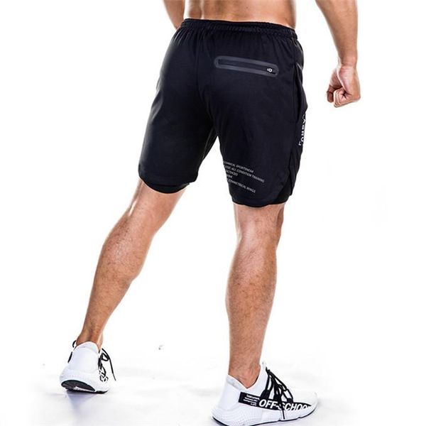 

mens beach shorts letter print short trousers with pockets quick drying running mens shorts drawstring knee length training, White;black