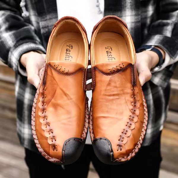 

real leather sneakers trainers shoes mens womensshb casual shoes loafers flips flops boots size:35-45 with box by shoe09 ph055, Black