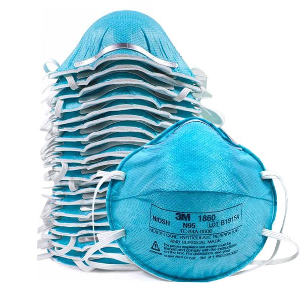 

3m 1860 n95 face mask protective dust masks anti-pm 2.5 working respirator protective head-mounted masks ing
