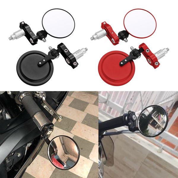 

universal motorcycle handle mirror aluminum bar end rearview mirrors accessories for c 600 650 sport c 650 400 gt f650gs