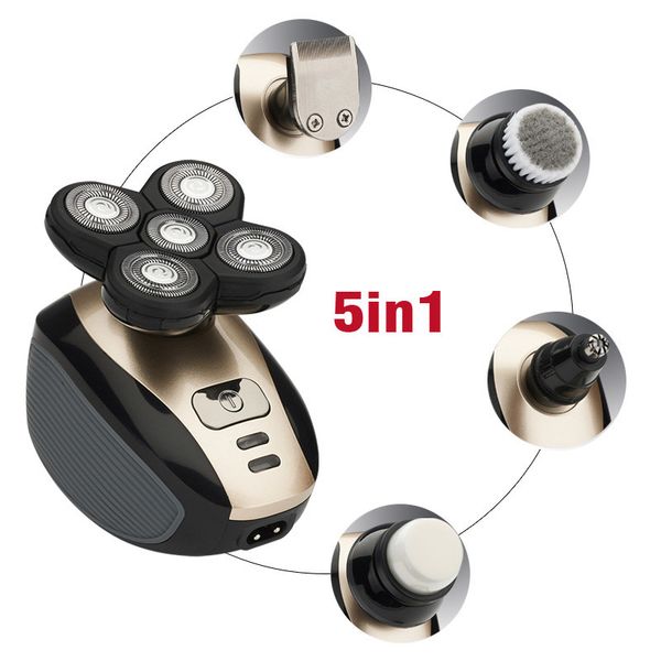 

5in1 shaving machine machine shaver rechargeable electric shaver portable electric razor for men beard travel grooming kit