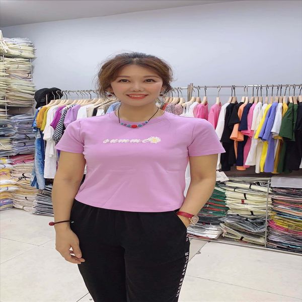 

printed short-sleeved t-shirt short skirt skirt women's half-sleeved ins fashionable versatile cotton loose versatile t-shirt, White