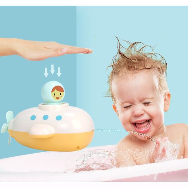 

children's baby bathing water toys clockwork submarine toy toddlers bath tub toy kids bath time game bathroom toys