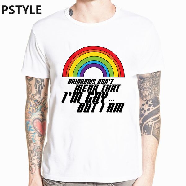 Gay Pride Rainbows Don T Mean That L M Gay But I M LGBT Pride Print T Shirt Rainbow Color Design Shoort Sleeve Lgbt Tshirt Cool Shirt Designs T Gay Pride Rainbows Don T Mean That L M Gay But I M LGBT Pride Print T Shirt Rainbow Color Design Shoort Sleeve Lgbt Tshirt Cool Shirt Designs T