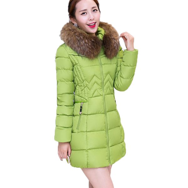 

womens winter jackets and coats new 2019 a word girls long jacket korean thick warm coat clothing vestidos h112907, Black