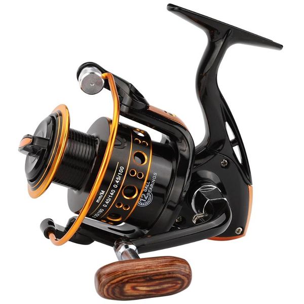 

jackfish 12bb spinning fishing reel fishing wheel for saltwater metal spool reels carpa molinete de pesca tackle