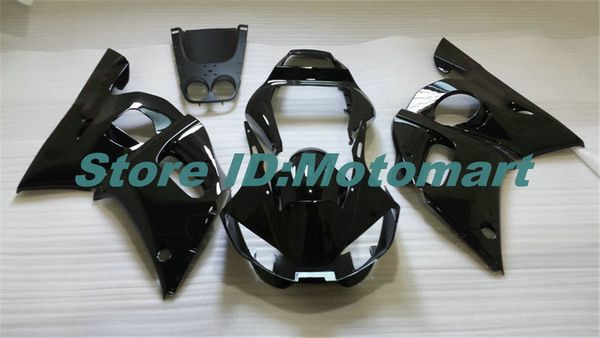 Kit carenatura moto per YAMAHA YZFR6 98 99 00 01 02 YZF R6 1998 2002 YZF600 Set carene nere + regali YG27