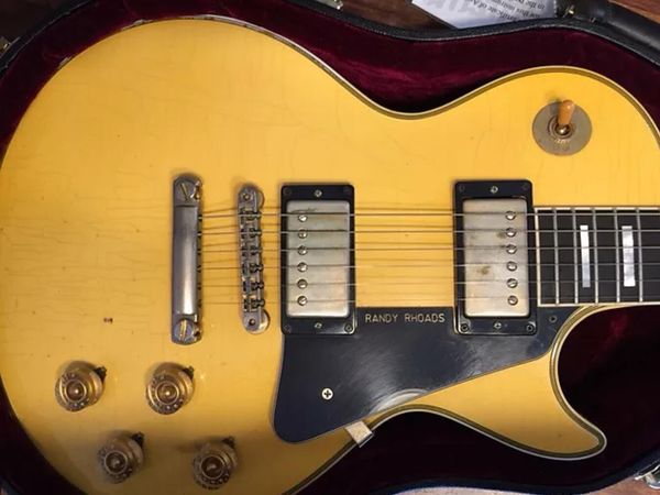 

рэнди роадз aged 1974 античная белая кремовая реликвия электрогитара abr-1 bridge, 1-полосная шея, маленький d-профиль, ebony fretboard, тюн