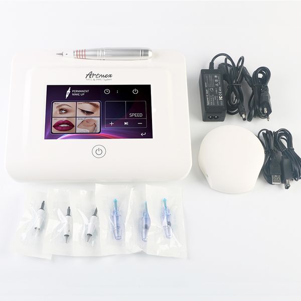 Permanent Makeup Tattoo Maschine digital Artmex V11 Touch Set Eye Brow Lip Rotary PMU MTS System Derma Pen