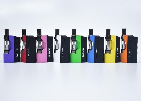 

Оригинал imini густое масло Kit Встроенный 500mAh батареи Box Mod 510 Thread 0.5ml 1,0 мл Liberty V1 Tank картридж Испаритель Наборы Аутентичные