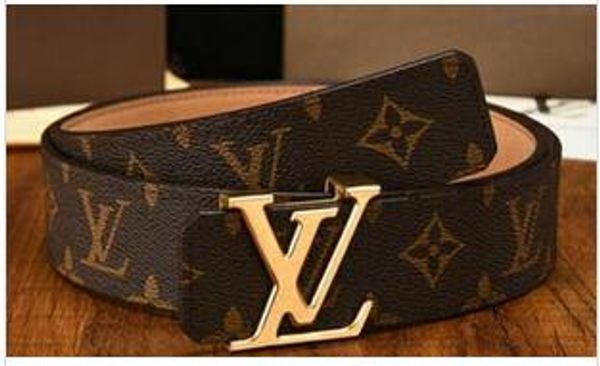 

Top Big large buckle genuine leather belt designer belts men women high quality new mens belts luxury brand belt free shipping