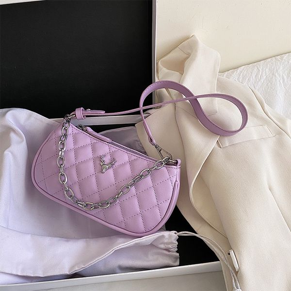 

new original design fashion diamond underarm bag & elegant chain shoulder bag handbag width 21cm height 12cm thickness 6cm