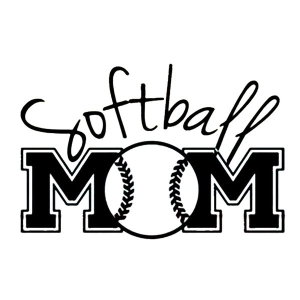 

16*10.6cm unique cool graphics softball mom sports car decal / sticker handsome and cool stickers vinyl decals