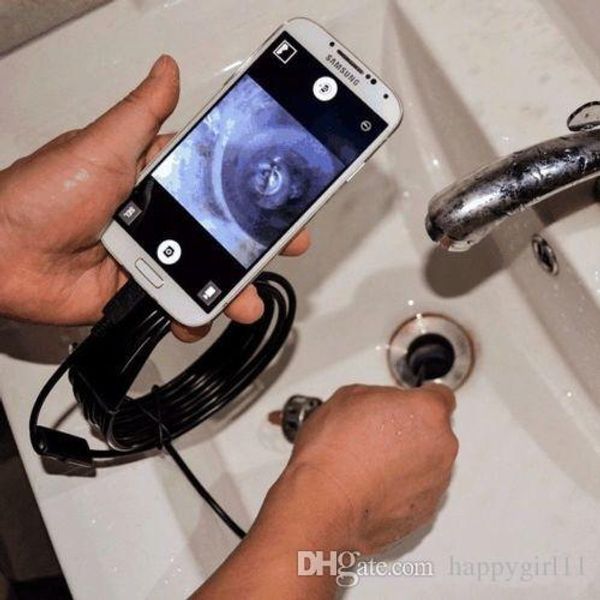 

factory price crazy promotion 5.5mm endoscope waterproof borescope inspection camera 6 led e188