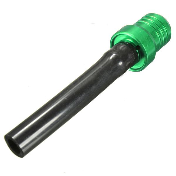 

5 x gas fuel petrol tank cap valve motorcycle, green