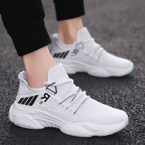 

new sports shoes trend fashion breathable comfortable men's shoes