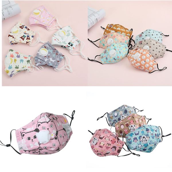 

valve mask sell children cotton mask pm2.5 designer masks dustproof three-dimensional breathable protection washable hanging ear type
