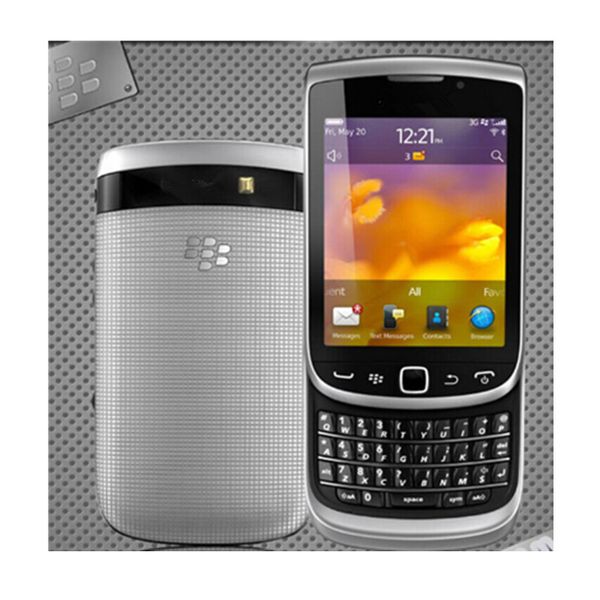 

original blackberry 9810 touch refurbished phone 8gb 768m ram 3.2 "5mp keyboard wifi 3g mobile phone
