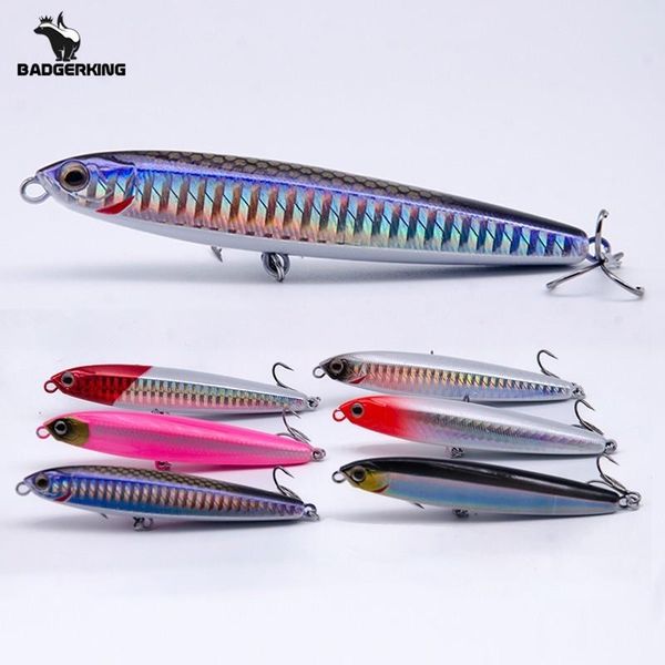 

10g 14g 19g 24g sinking minnow pencil fishing lure wobblers hard bait metal hardbait artificial bait wobbler for jigging fishing uwonc