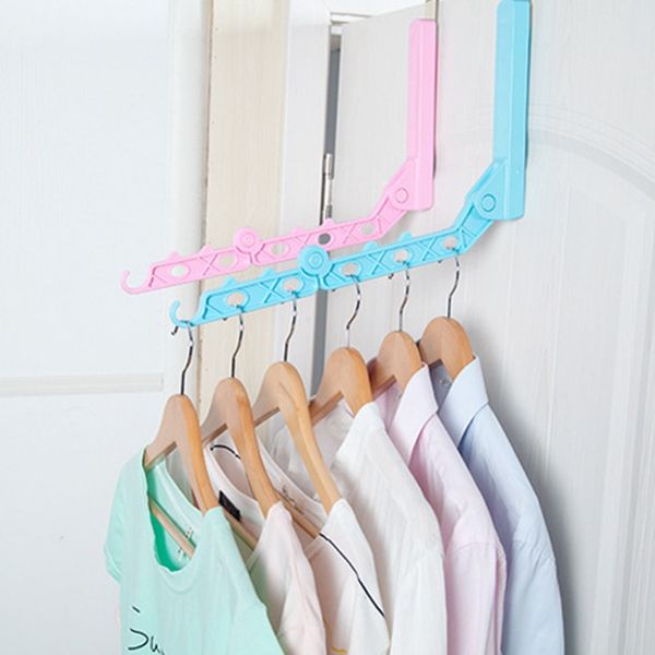 

multi-functional japanese-style indoor punch-collapsible clothes drying pole single pole clothes rail