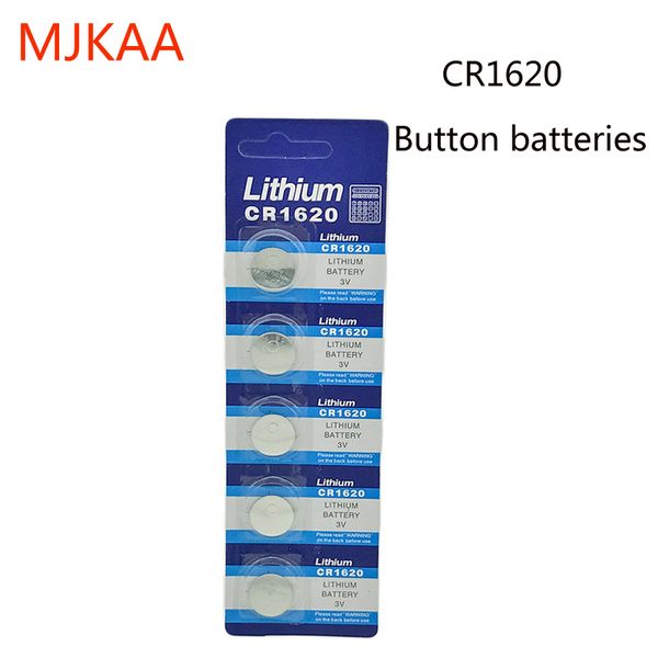 

фабрика низкая цена оптовой 100шт cr1620 1620 батарея ecr1620 dl1620 280-208 3v, часы кнопка батарея, литиевая батарея для с