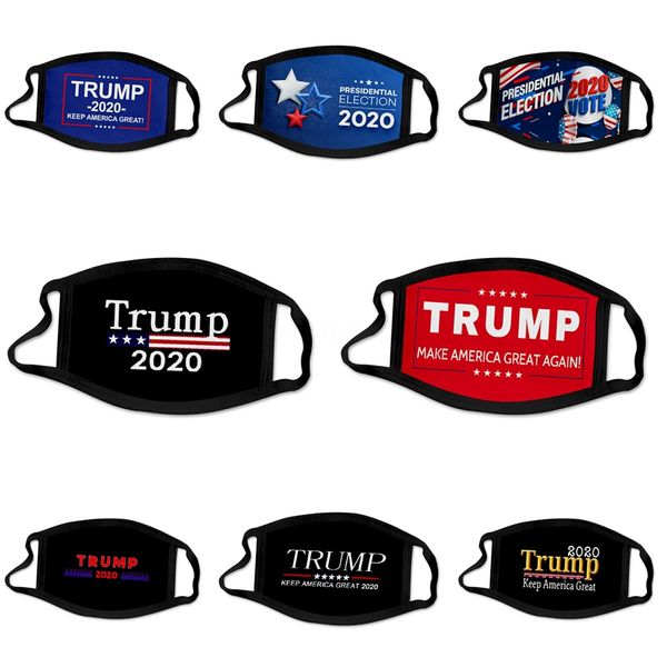 

3d cotton washable and reusable face mask designer trump face mask suitable for adults and kids with replaceable 5 layer #281, Black