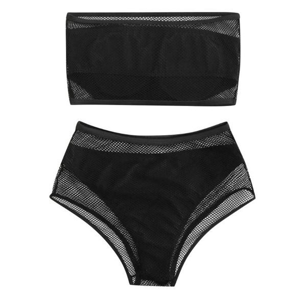 

women's swimwear plus size swimsuit women black patchwork lace suits mesh transparent swim suit, White;black