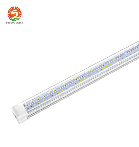 Tipo V integrato, tre file di perline lampada, angolo di illuminazione 120W 12500LM di 320 gradi Tre file di perline lampada