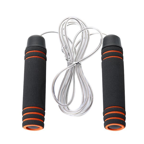 

1pc skipping sports skipping rope practice speed color matching steel rope strong wearresistant fitness jump