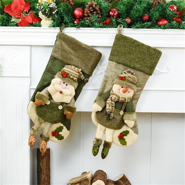 

christmas tree decoration christmas stockings new year supplies santa sacks merry candy gift bag natal ing