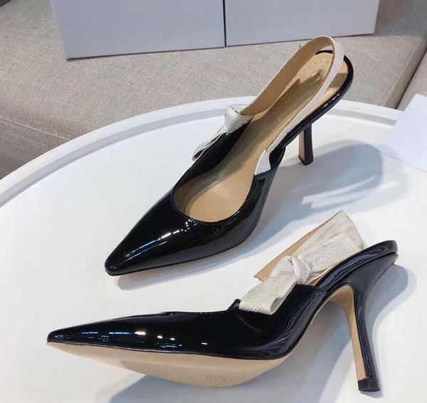 

designer women runways high heels party fashion girls pointed shoes dance wedding shoes sandals women shoes41, Black