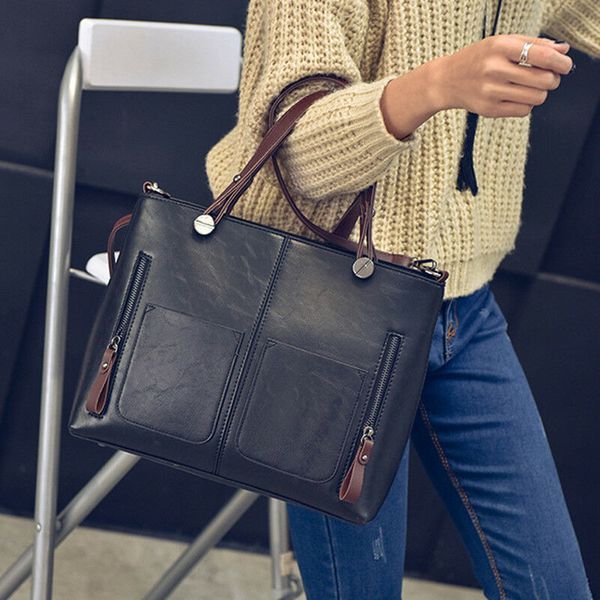 

2020 new fashion women leather handbag shoulder purse messenger satchel crossbody tote bag